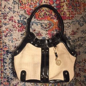 AK Anne Klein Straw Handbag